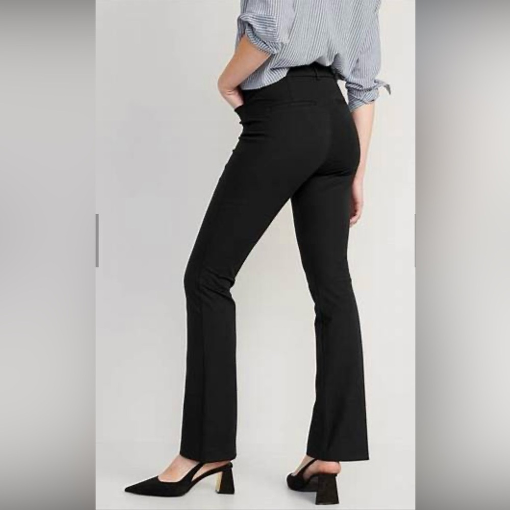 Old Navy Flared High Rise Pixie Pants - image 1